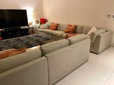 Selling in great condition home centre eterno big ushape sofa