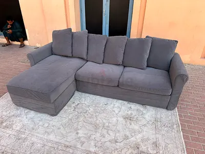 Ikea gronlid L shape sofa bed with mattress