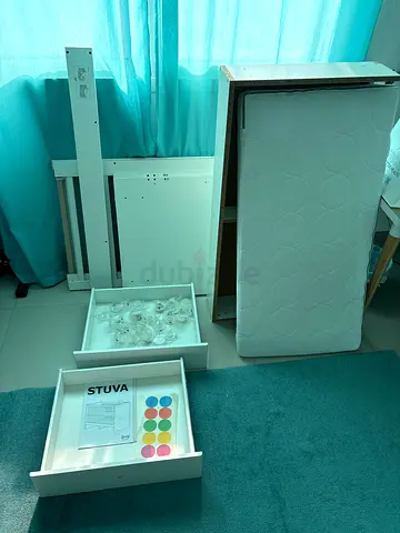 Baby crib IKEA Stuva with 2 drawers