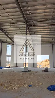 Brand New 15,000 Sqft Warehouse with Mezzanine | Two-Side Road Access | UAQ