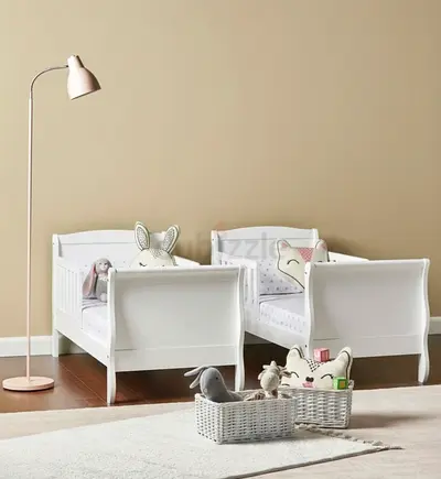 Charming White Toddler Beds with mattresses