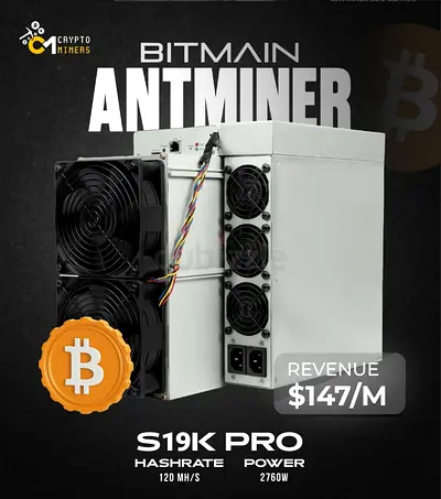 Antminer S19KPRO 120T For Bitcoin