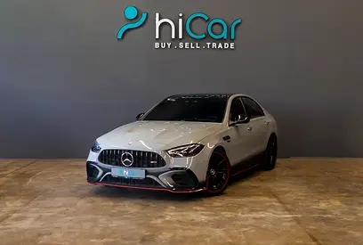 AED 7,665 pm • 0% Downpayment • AMG C63s E-Performance F1 Edition • Agency Warranty and Service Pack