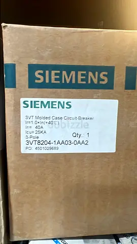 Siemens 3VT Molded Case Circuit Breaker - New Condition