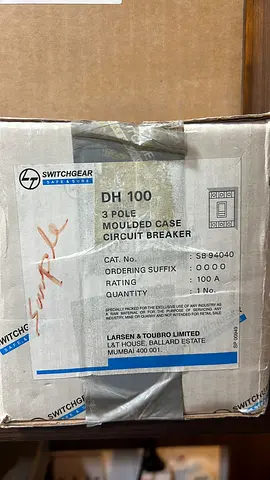 DH100 3-Poles Case Circuit Breaker for Sale