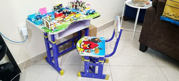 Colorful Kids study Table and Chair Set