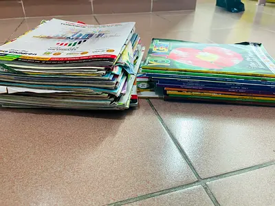 Me kids/ youngest 55 books total