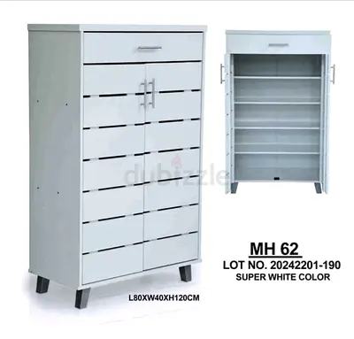 Sleek and Modern Storage Cabinet in White