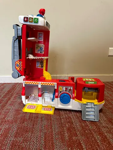 Interactive Fire Station Playset