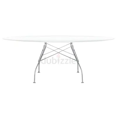 Glossy Table 118x118x72cm  - Kartell Italian Brand - Warehouse Sale