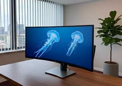 Curved 34-inch 2k Monitor for Sale