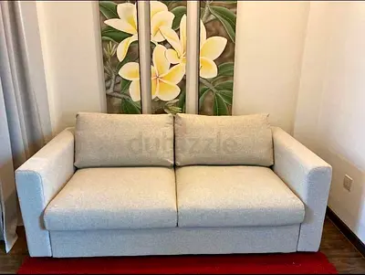 Comfortable Modern Sofa in Neutral Color
