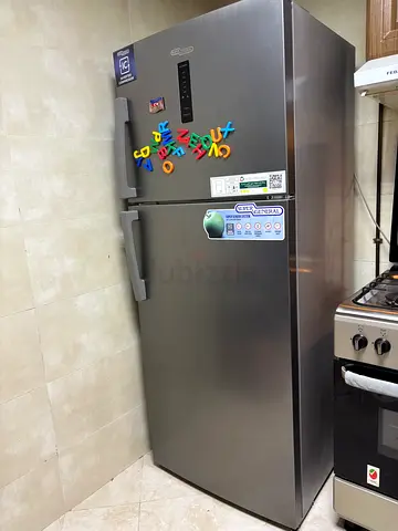 Modern Stainless Steel Refrigerator