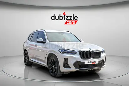 AED 2734/month | 2023 BMW X3 Xdrive30i | GCC Specs | Ref#422056