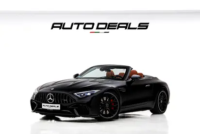 2022 Mercedes Benz SL 55 AMG | GCC Specs | Under Warranty | Service Contract | Low Mileage | 4.0L V8