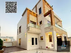 Luxury Modern Corner 6 Bedroom Villa Including Registration Fees with Rooftop – Prime Location Al 