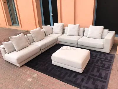 Comfortable ChattelsMore Olta Modular Living room Sofa with footstool