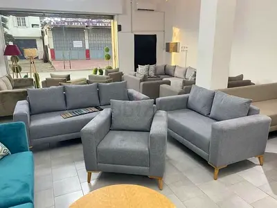 Cozy Grey Sofa