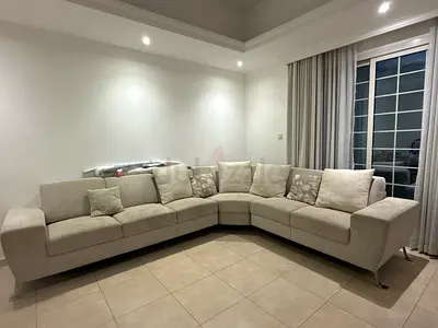 Spacious L-Shaped Sofa