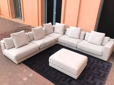 Premium Quality ChattelsMore Olta Modular Living room Sofa with footstool