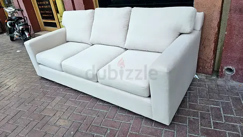 3_Seaters Cratebarrel sofa bed with mattress