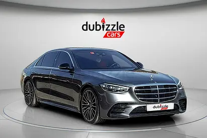 AED 4103/month | 2021 Mercedes-Benz S-Class S 500 4Matic | GCC Specs | Ref#426480