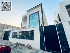 luxury villa five master bedroom for sale in mowaihat 1 area ajman direct with owner,