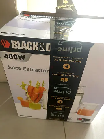 Black  Decker 400W Juice extractor