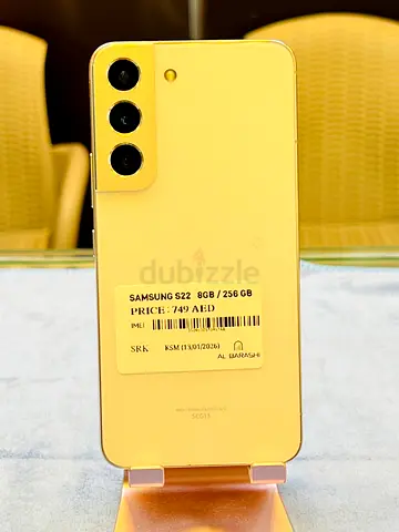 Samsung S22 - 8GB RAM, 256GB Storage