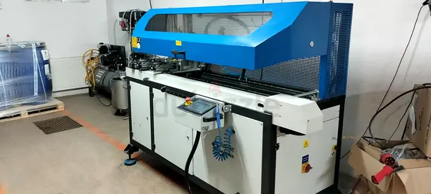 Automatic aluminium profile slicing machine