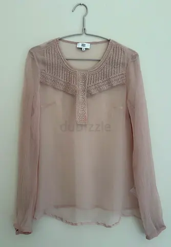NOA NOA Sheer Top (Size M)