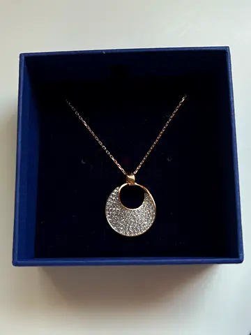 Swarovski Rose Gold Necklace, With Original Packaging, Never Worn