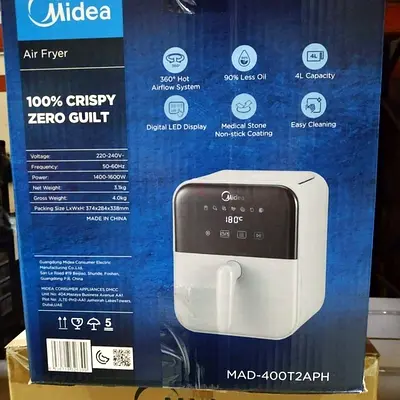 Midea 4L Air Fryer - 100% Crispy, Zero Guilt Cooking