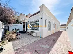 Semi independent single story upgraded villa 3 bed room maids room Land scaped garden away fly path