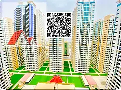 Studio Apartment For Rent in Ajman One Tower With Parking
