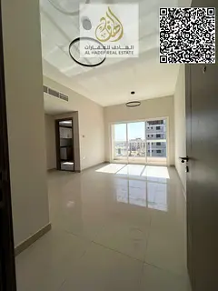 A brand new building has opened, ready for its first occupants. It features two bedrooms, a living r