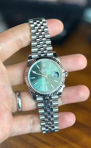 Rolex DJ 41 Mint Green (Modded)