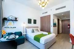 Modern Fully Furnished Studio Apartment in Azizi Riviera