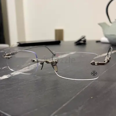 Chrome Hearts Clear Frame Glasses