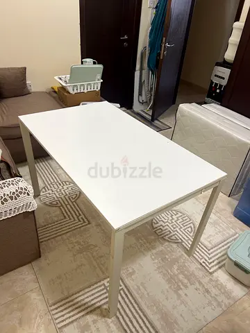 Modern White Dining Table