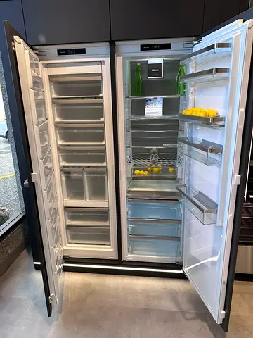 Miele latest model series 7th fridge and freezer set built-in fully-integrated