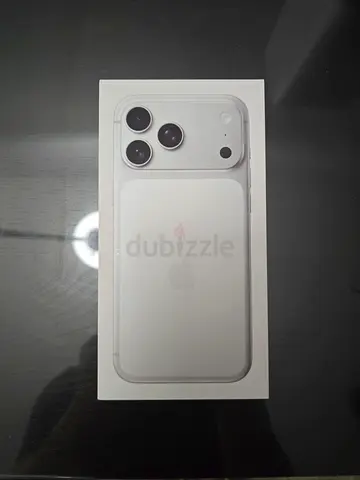 IPhone 17 Pro Silver 256GB TDRA for sale. Box piece. Not opened.