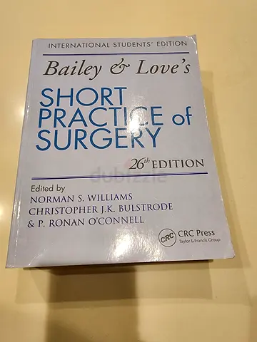 Bailey and Loves Short Practice of Surgery 26th edition