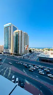 1Bhk Full sea view apartment available for Yearly Rent in Ajman one tower