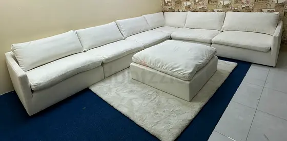 Feather 🪶 filled corner sofa