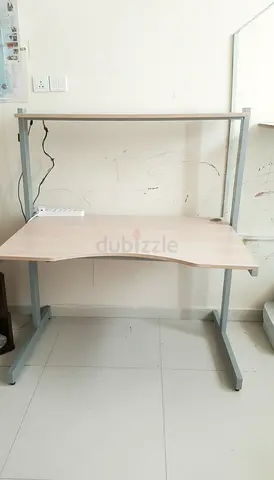 Sturdy Study Table with Adjustable Height