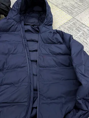 Stylish Navy Puffer Jacket2xl