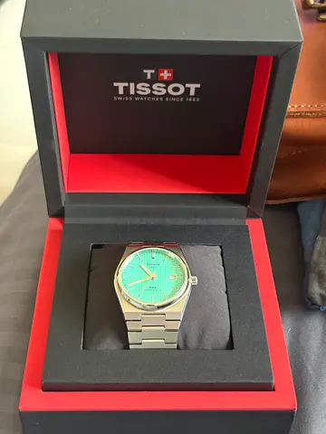 Tissot PRX Automatic 40mm Mint Green – Full Set – Excellent Condition