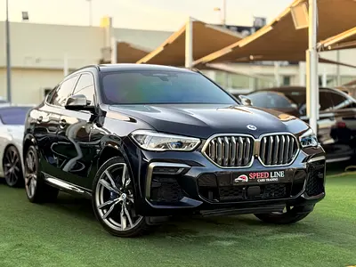 BMW X6 M50 V8 Under WarrantyService Gcc Free Paint