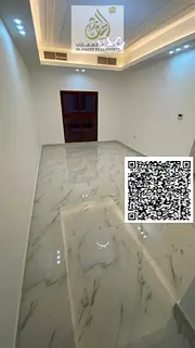 Two-bedroom apartment with a living room, first occupancy, in Al Muwaihat 3, opposite Ajman Academy.
